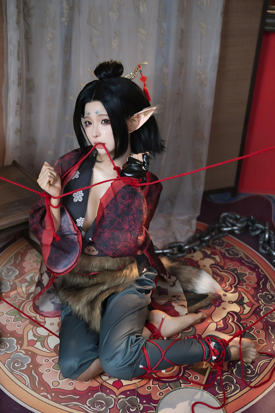 蠢沫沫 - 黑神话 萍萍 [138P-966MB] tg@simisebaisi 【丝足阁】003.webp